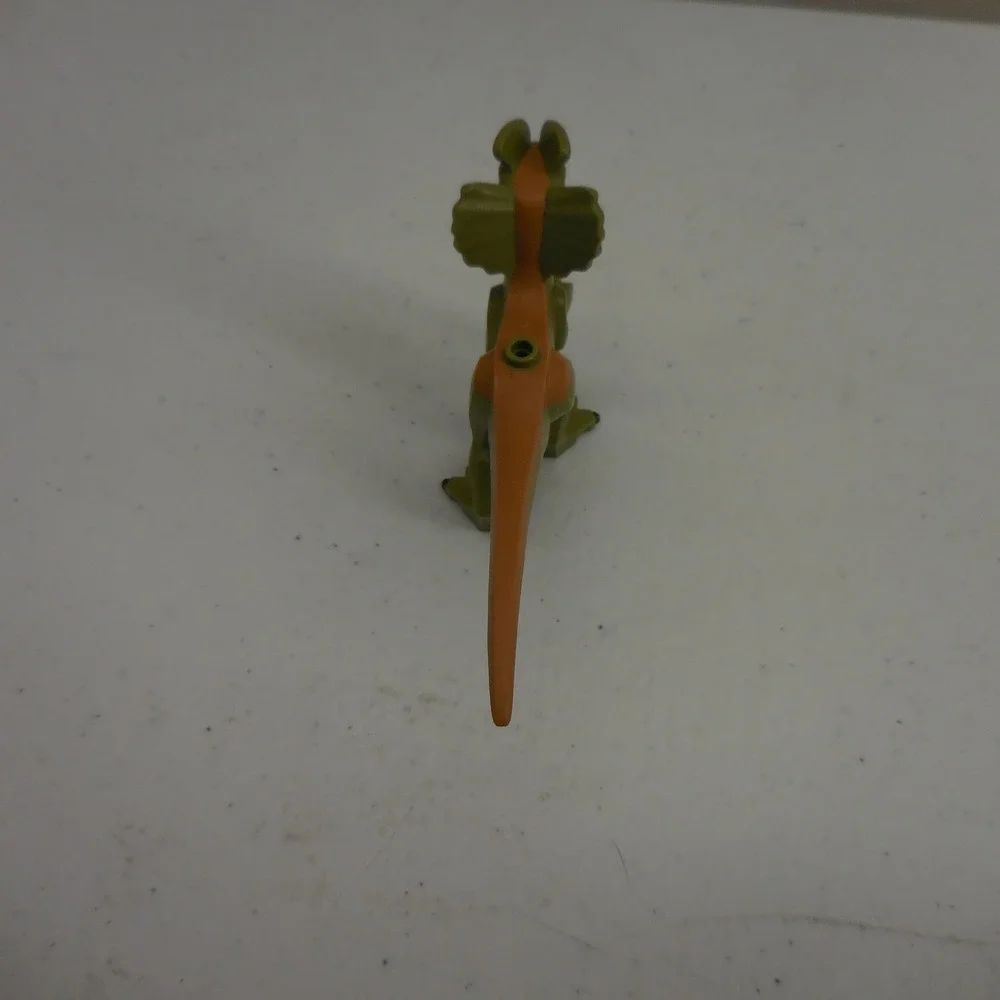 LEGO Jurassic World‎ Dilophosaurus Dinosaur Figure Green Orange Small 3.5 Inch